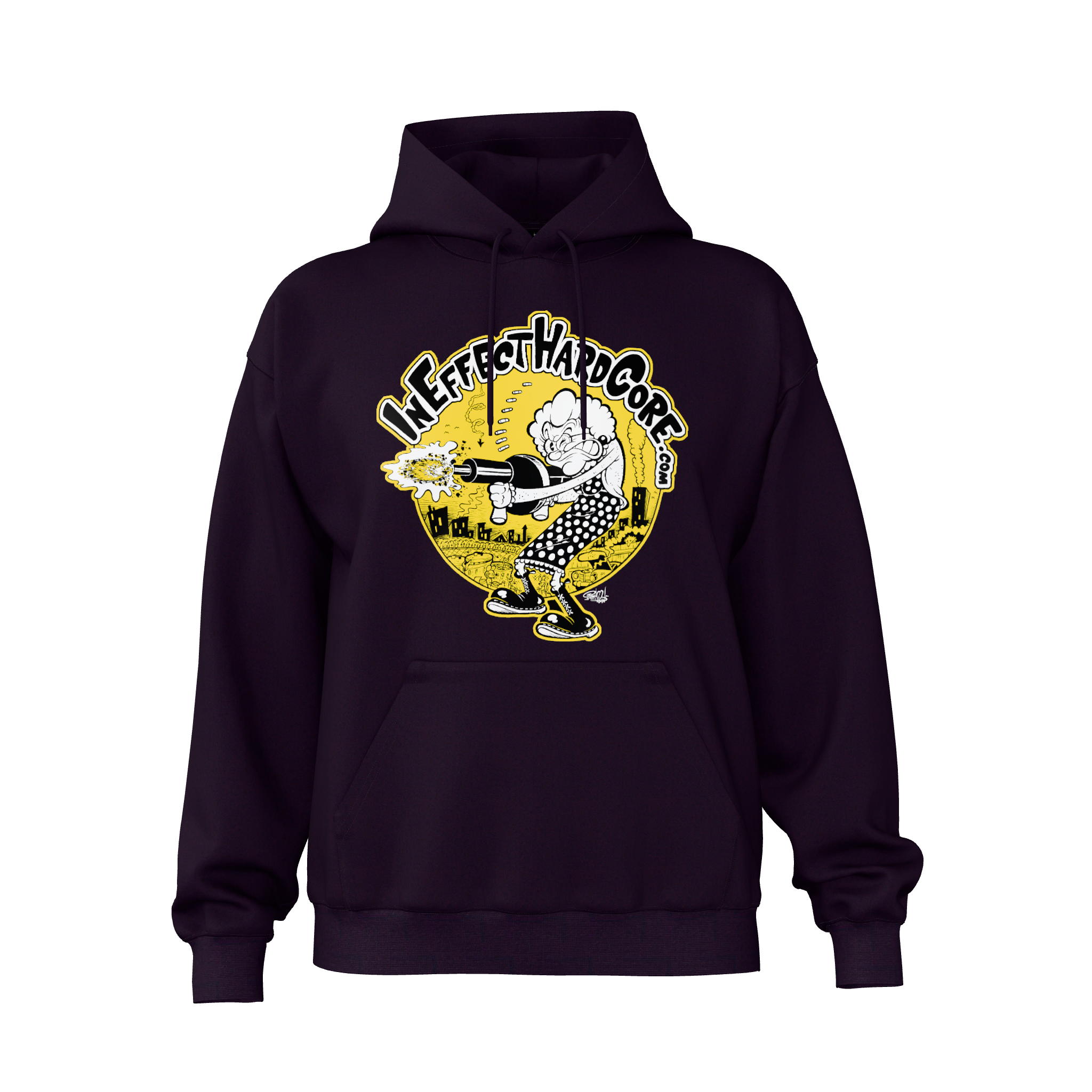 IN EFFECT Yellow Granny Hoodie