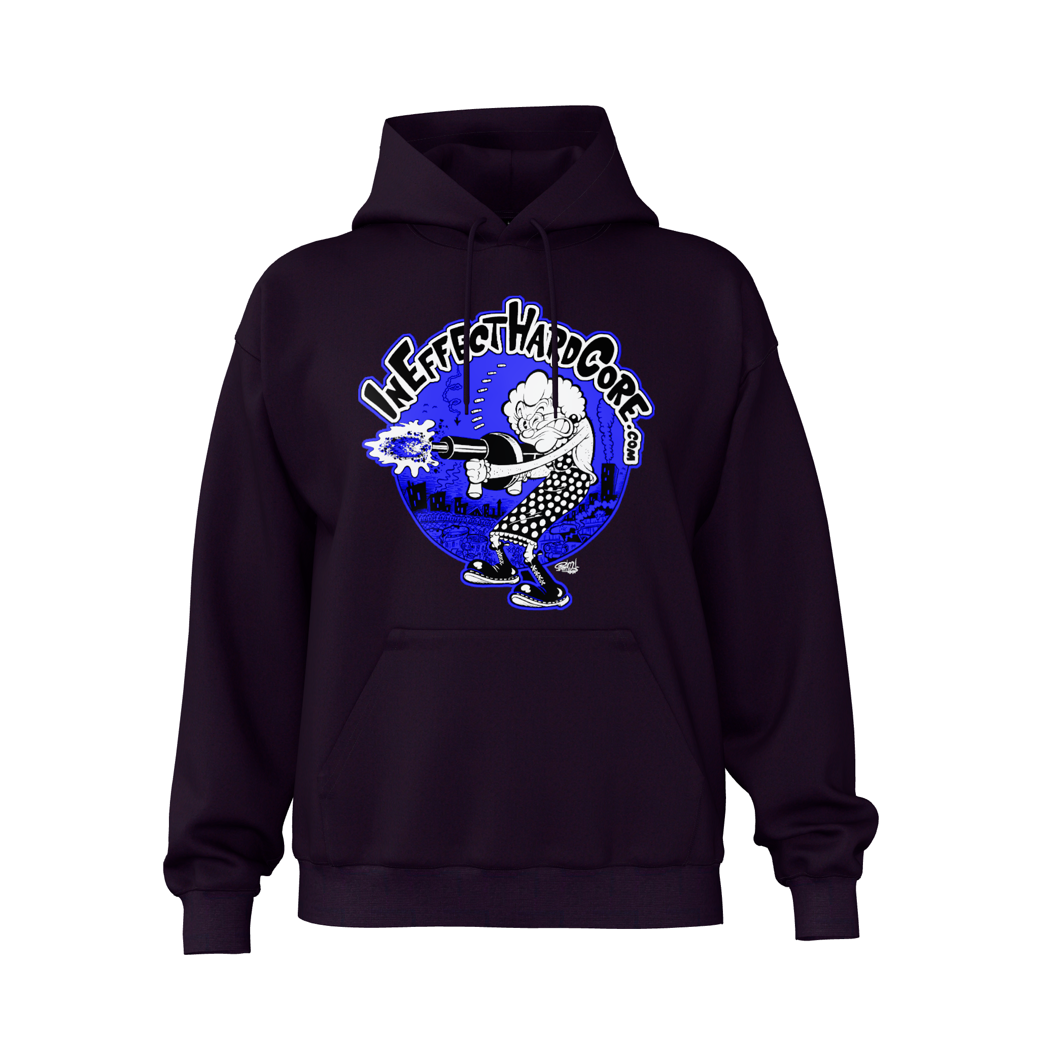 IN EFFECT Blue Granny Hoodie