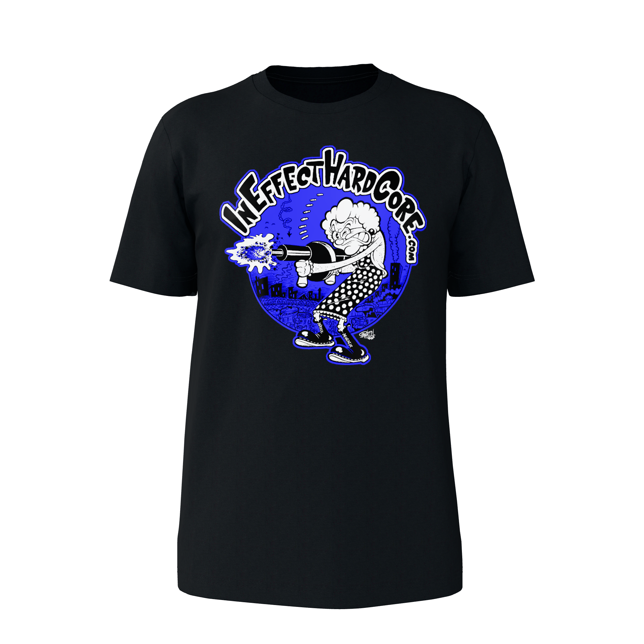 IN EFFECT Blue Granny Tee