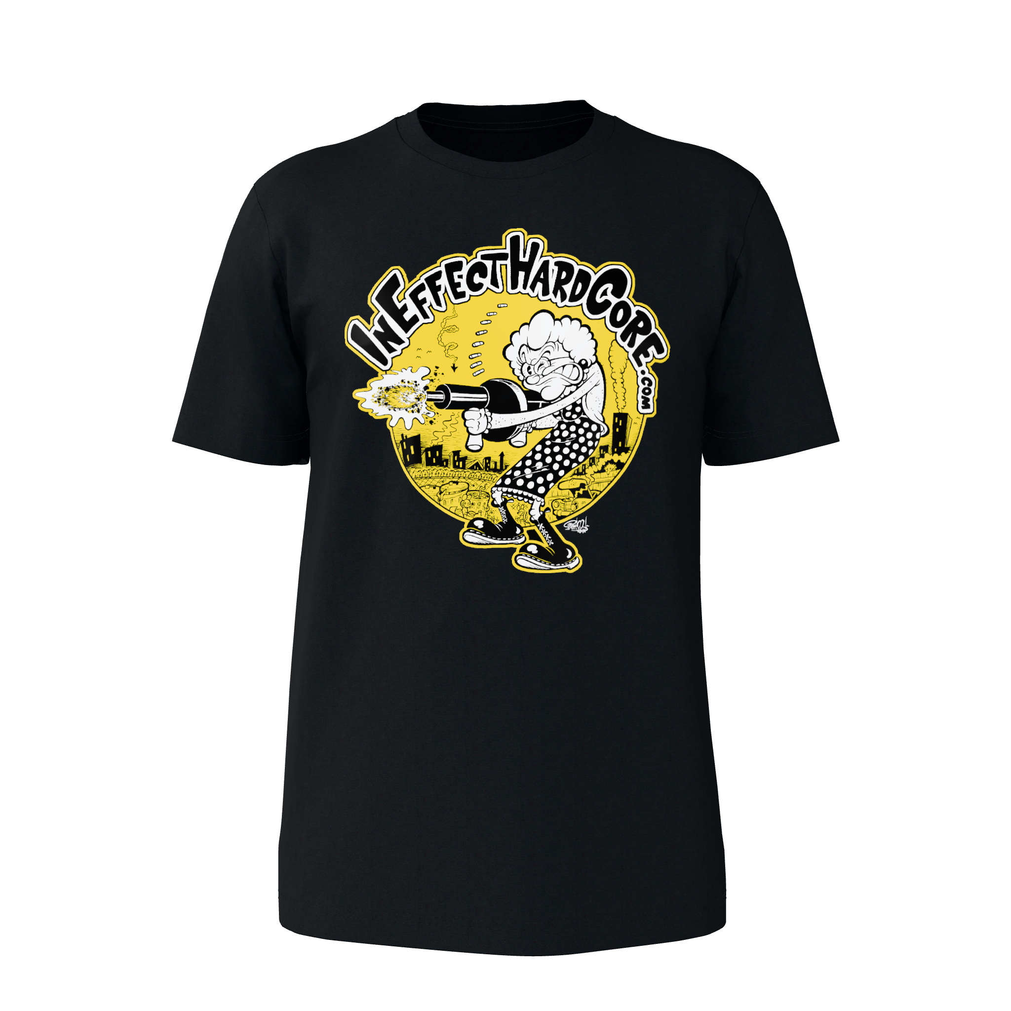 IN EFFECT Yellow Granny Tee